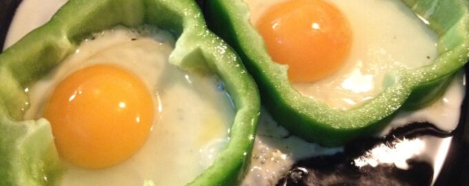 глазунья в перце