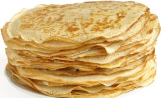 подача блинов